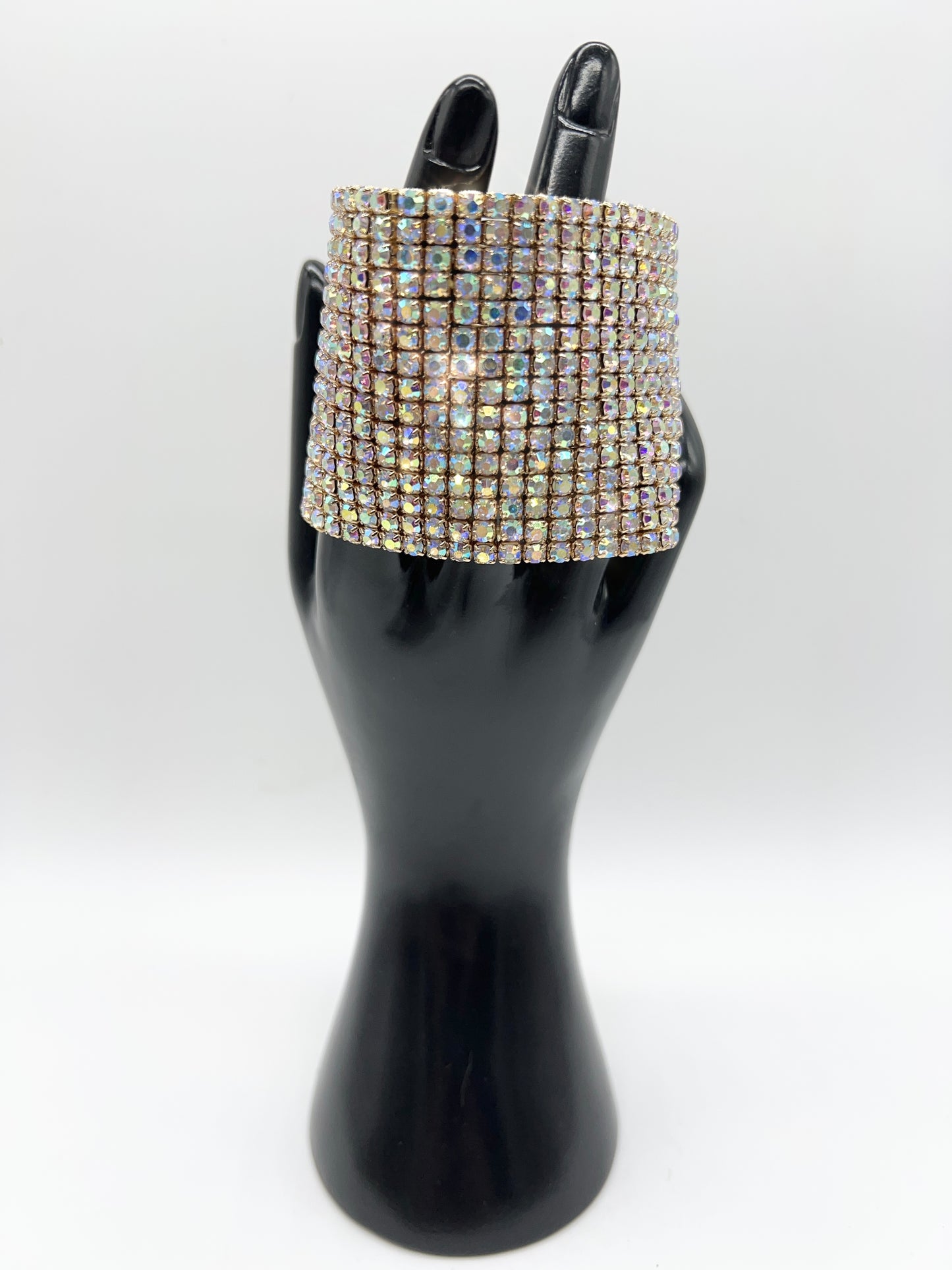 BA19 15 ROW GOLD TONE